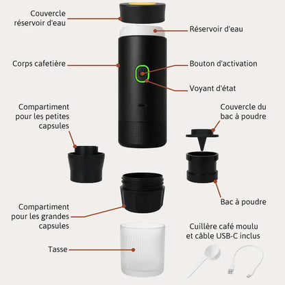 Cafetière expresso portable Evolatte